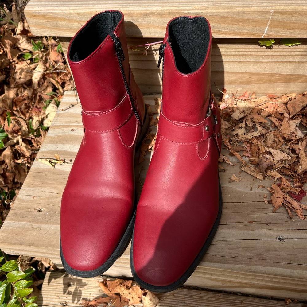 King 55 boots maroon - Picture 3 of 8